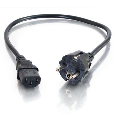 1m 16 AWG European Power Cord (IEC320C13 to CEE 7/7)